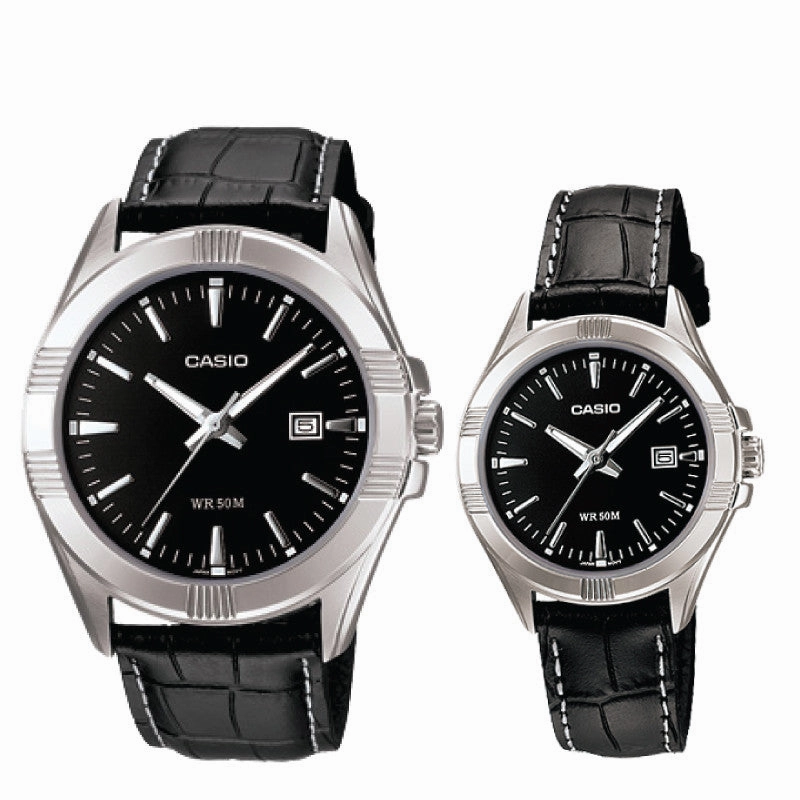 Casio Couple Watch MTP1308L-1A LTP1308L-1A