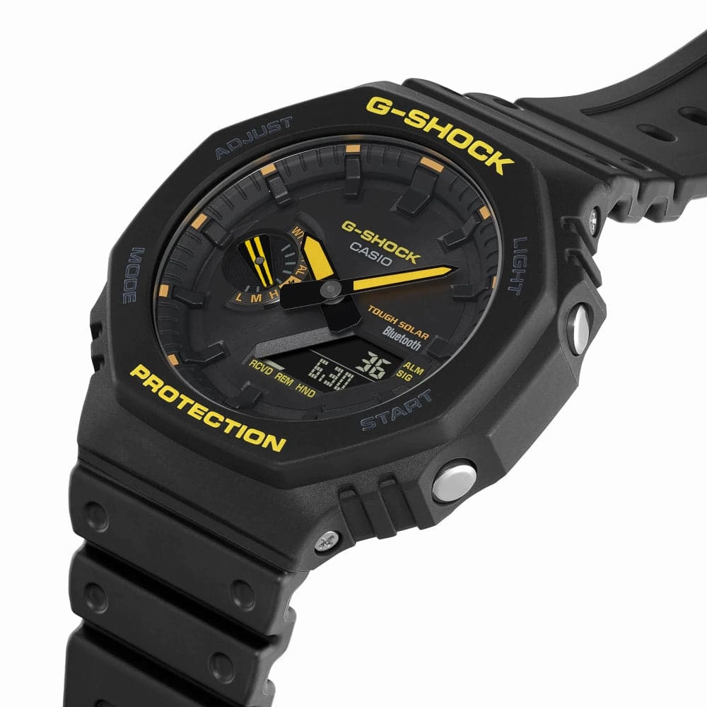Casio G-Shock Black Dial Resin Strap Men Watch GA-B2100CY-1ADR