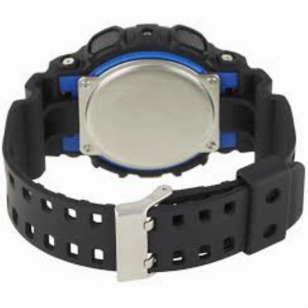 Casio G-Shock Black Resin Strap Men Watch GA-100-1A2DR-P