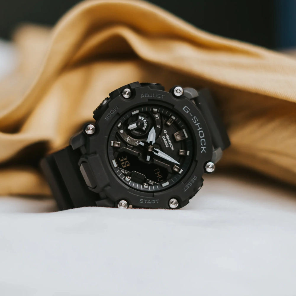 Casio G-Shock Black Resin Strap Men Watch GMA-S2200-1ADR-P