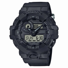 Casio G-Shock Black Resin Strap Shock Resistant Unisex Watch GA-700BCE-1ADR-P