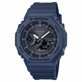 Casio G-Shock Blue Resin Strap Men Watch GA-B2100-2ADR