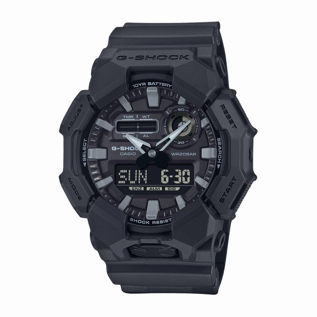 Casio G-Shock Digital-Analog Black Resin Strap Men Watch GA-010-1A1DR-P