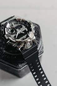 Casio G-Shock Digital-Analogue Black Resin Strap Men Watch GM-700-1ADR