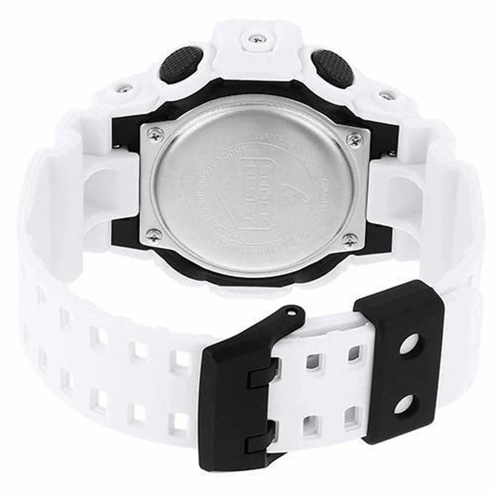 Casio G-Shock Digital-Analogue White Resin Strap Men Watch GA-700-7ADR-P