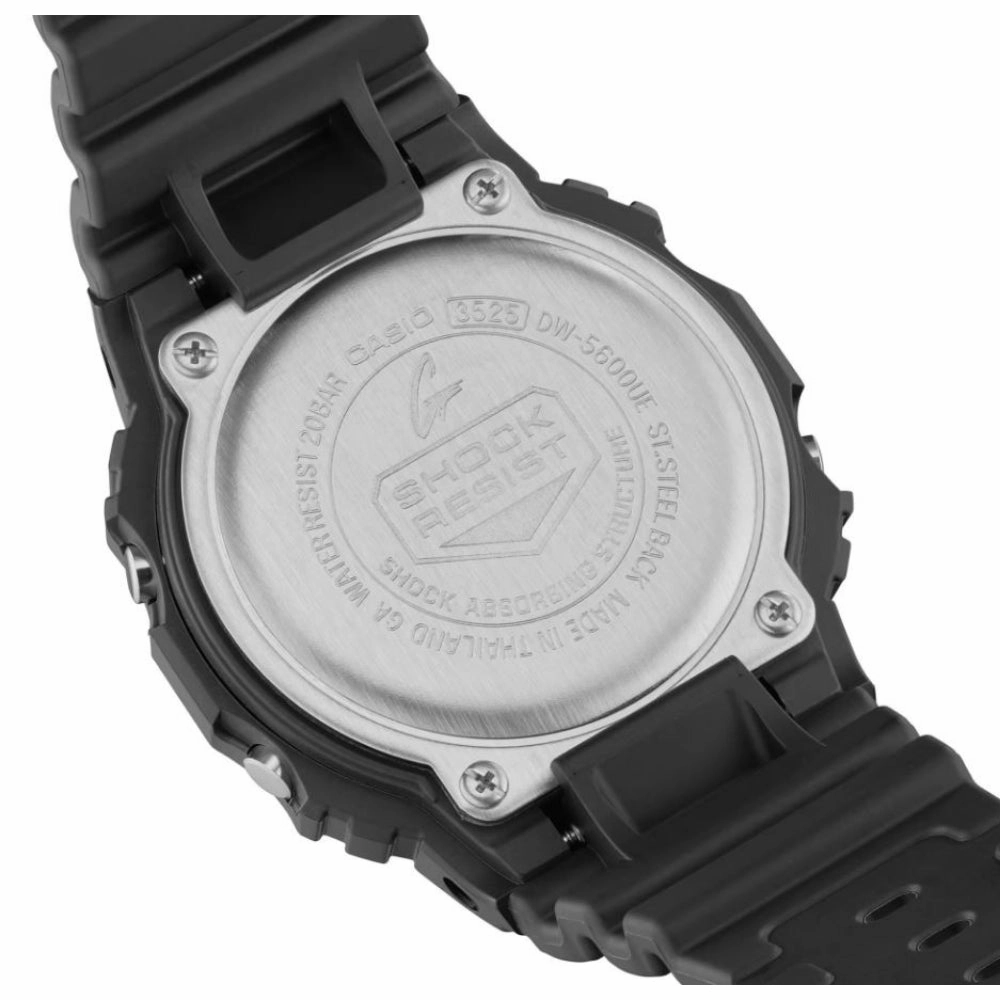 Casio G-Shock Digital Black Resin Strap Men Watch DW-5600UE-1DR-P