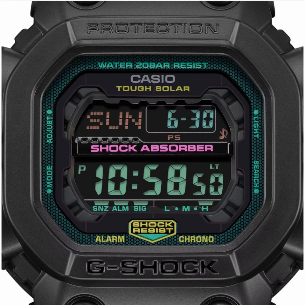 Casio G-Shock Digital Black Resin Strap Men Watch GX-56MF-1DR
