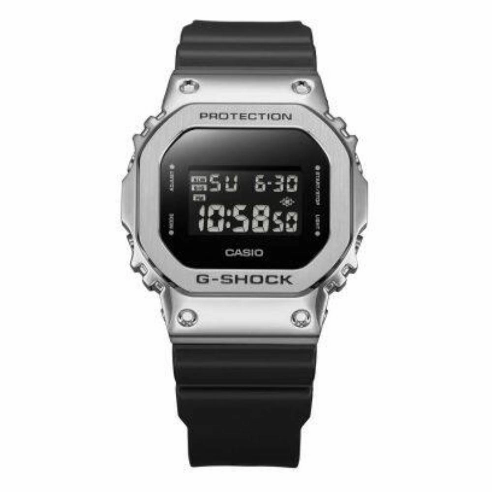 Casio G-Shock Digital Black Resin Strap Shock Resistant Men's Watch GM-5600U-1DR