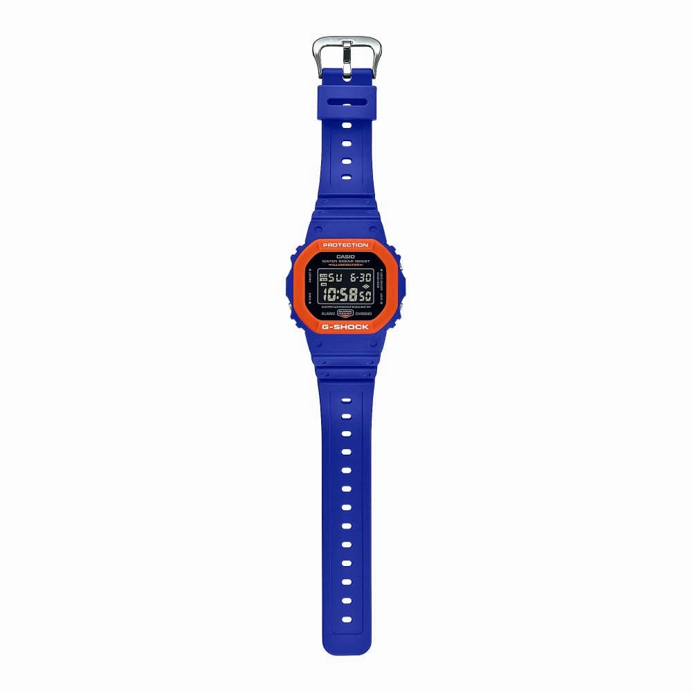 Casio G-Shock Digital Blue Resin Strap Men Watch DW-5610SC-2DR-P
