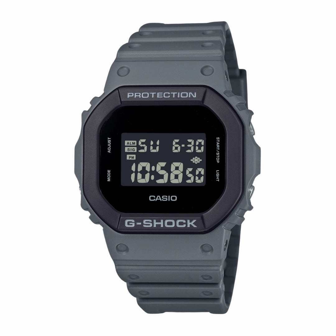 Casio G-Shock Digital Gray Resin Strap Men Watch DW-5610UU-8DR-P