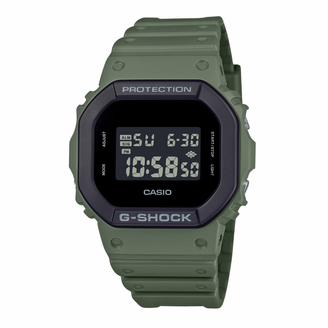 Casio G-Shock Digital Green Resin Strap Men Watch DW-5610UU-3DR-P