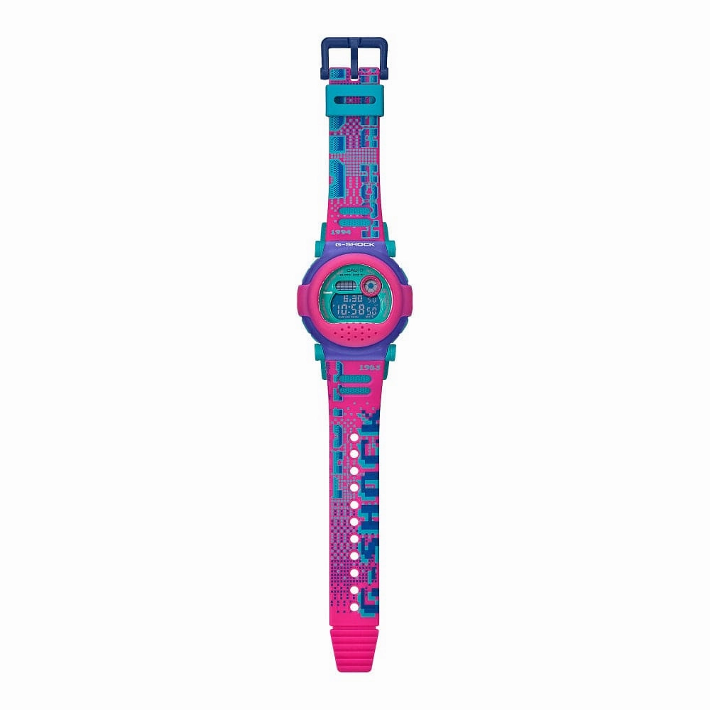 Casio G-Shock Digital Multicolor Resin Strap Women Watch G-B001RG-4DR