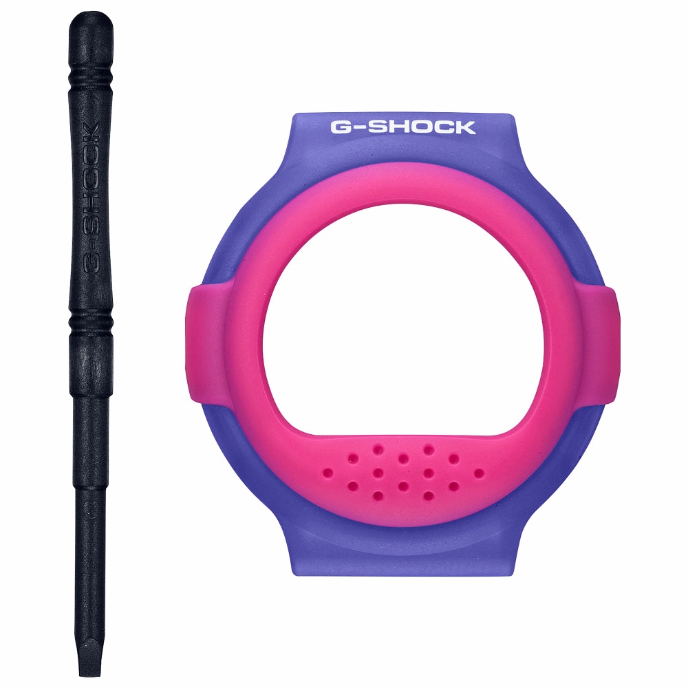Casio G-Shock Digital Multicolor Resin Strap Women Watch G-B001RG-4DR-P