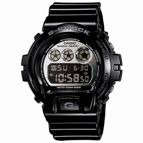 CASIO G-SHOCK DW-6900NB-1DR-P DIGITAL QUARTZ BLACK RESIN MEN'S WATCH