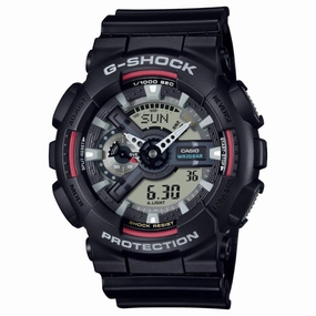 CASIO G-SHOCK GA-110RL-1ADR ANALOG-DIGITAL BLACK & RED WATCH