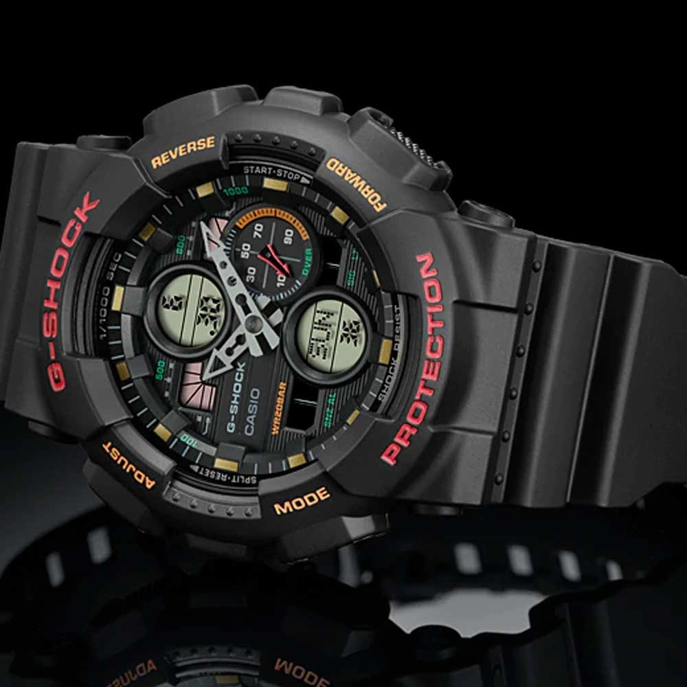 CASIO G-SHOCK GA-140-1A4DR MEN'S WATCH
