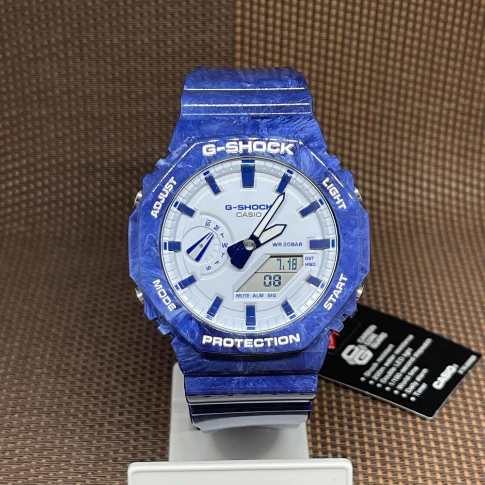 CASIO G-SHOCK GA-2100BWP-2ADR-P MEN WATCH