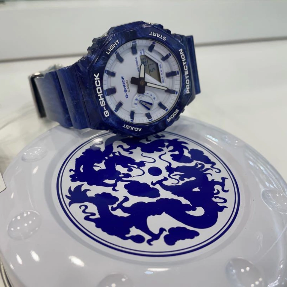 CASIO G-SHOCK GA-2100BWP-2ADR-P MEN WATCH