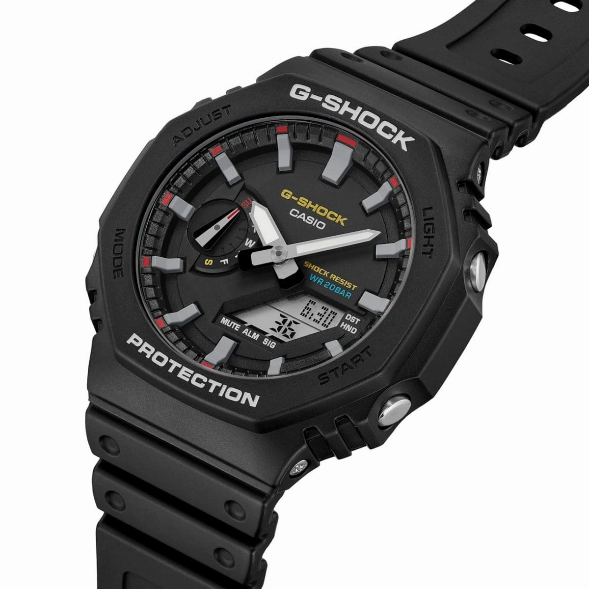 CASIO G-SHOCK GA-2100RL-1ADR ANALOG-DIGITAL BLACK WATCH