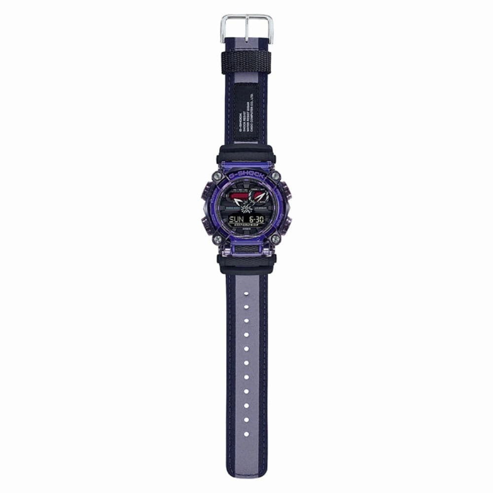CASIO G-SHOCK GA-900TS-6ADR-P SPECIAL COLOR VIOLET STRAP MEN WATCH