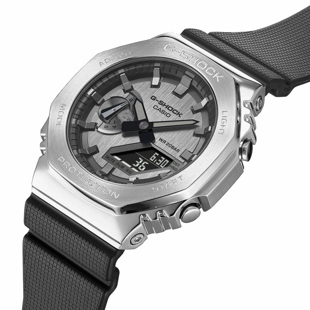 CASIO G-SHOCK GM-2100-1ADR-P BLACK RESIN STRAP MEN WATCH