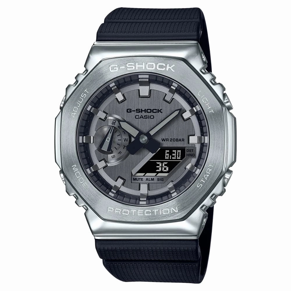 CASIO G-SHOCK GM-2100-1ADR-P BLACK RESIN STRAP MEN WATCH