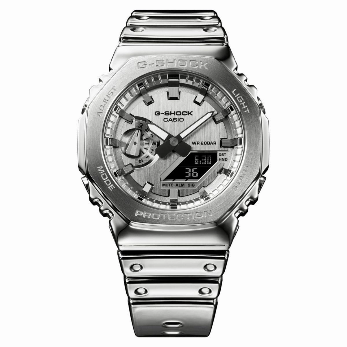 CASIO G-SHOCK GM-2100YM FINE METALLIC SERIES ANALOG-DIGITAL RESIN WATCH