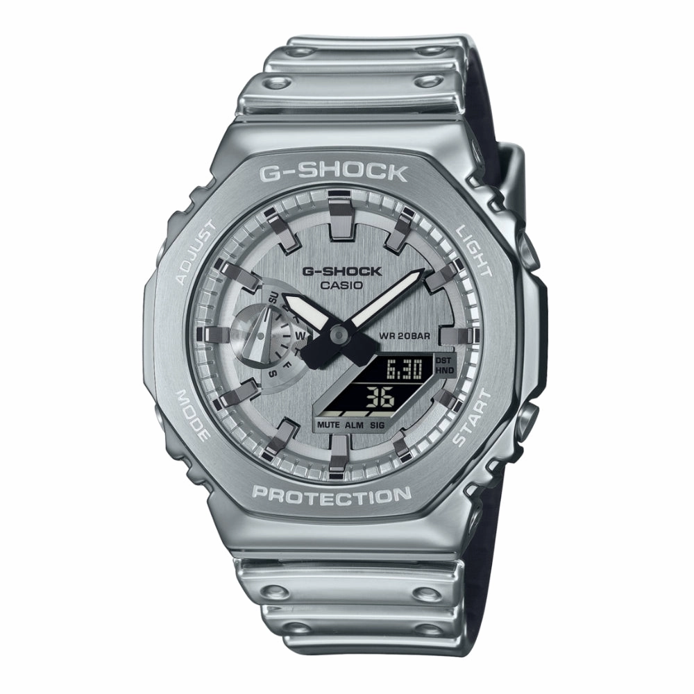 CASIO G-SHOCK GM-2100YM FINE METALLIC SERIES ANALOG-DIGITAL RESIN WATCH
