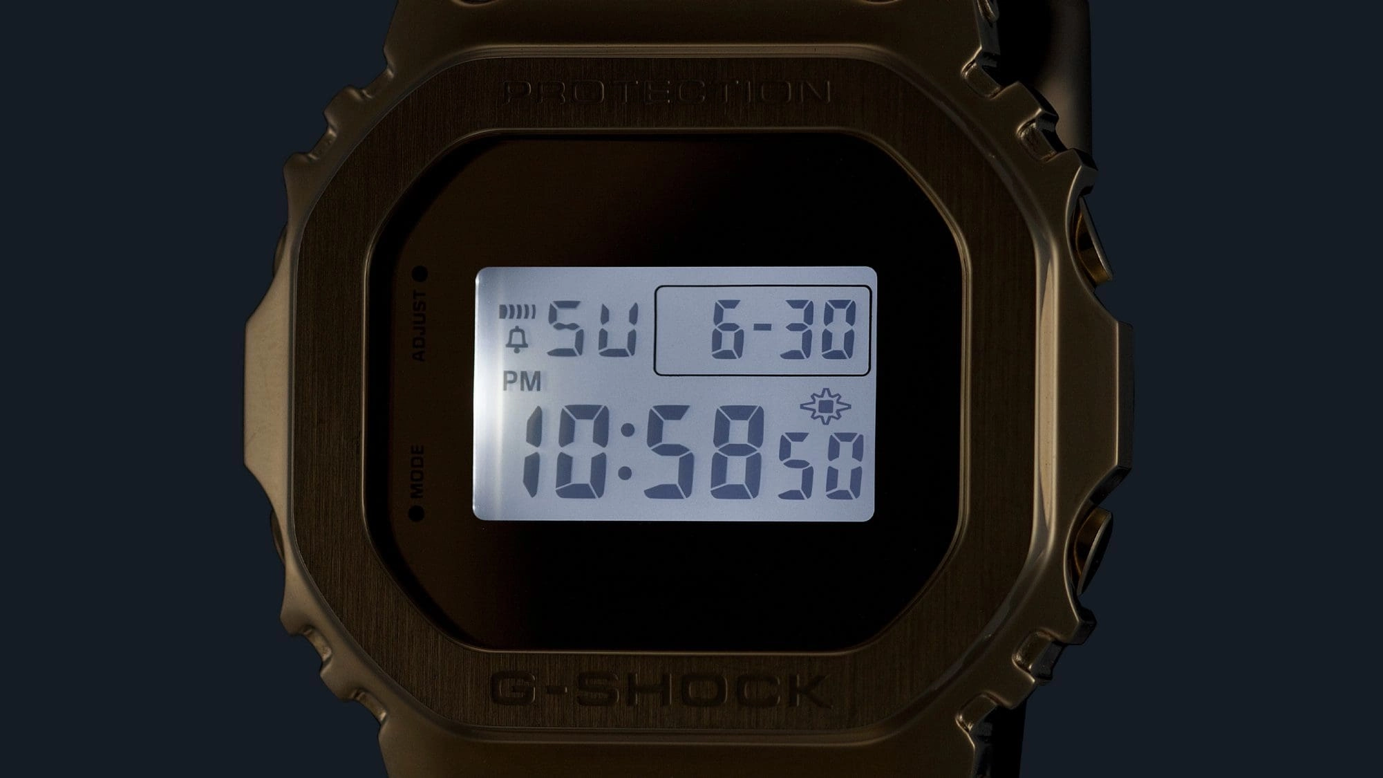 CASIO G-SHOCK GM-5600YM FINE METALLIC SERIES DIGITAL RESIN WATCH