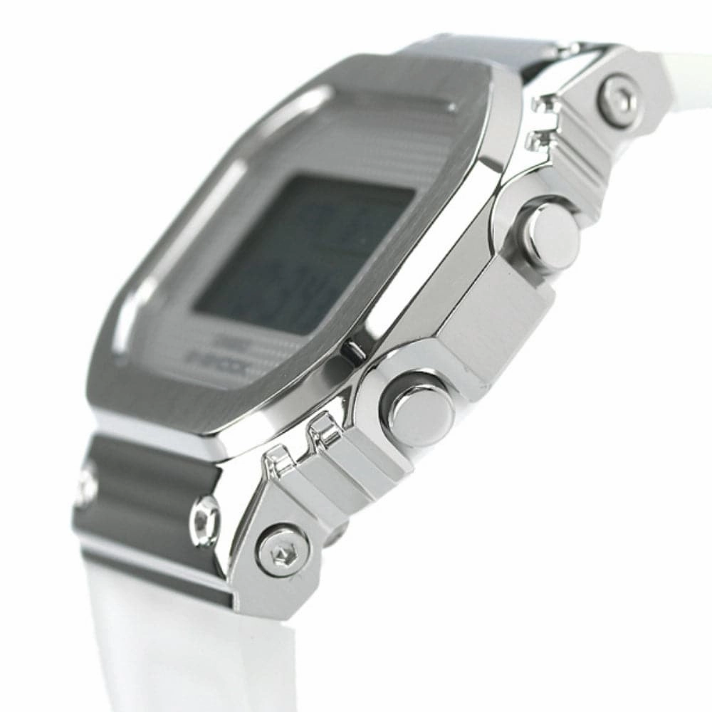 CASIO G-SHOCK GM-S5600SK-7DR-P WHITE RESIN WOMEN WATCH