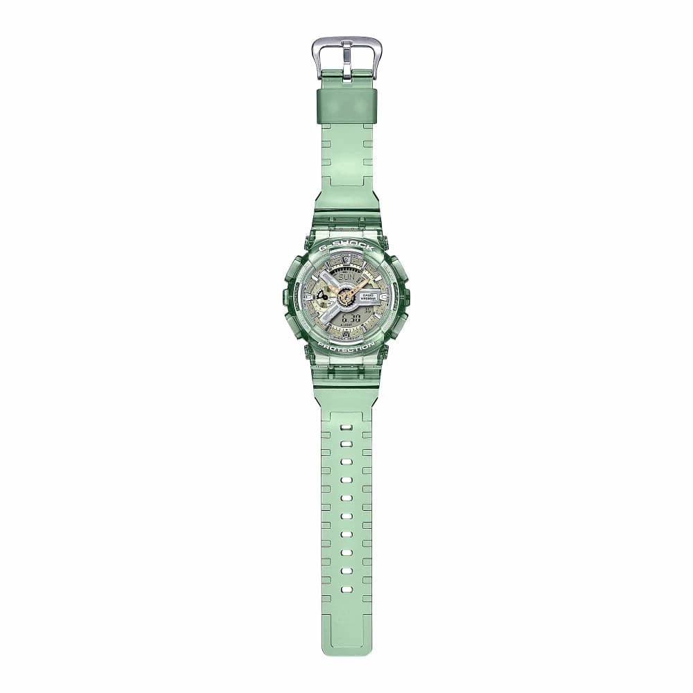 CASIO G-SHOCK GMA-S110GS-3A-P GREEN RESIN STRAP UNISEX WATCH