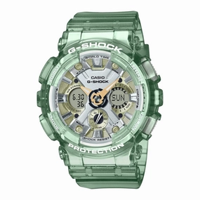 CASIO G-SHOCK GMA-S120GS-3A-P TRANSPARENT RESIN STRAP UNISEX WATCH