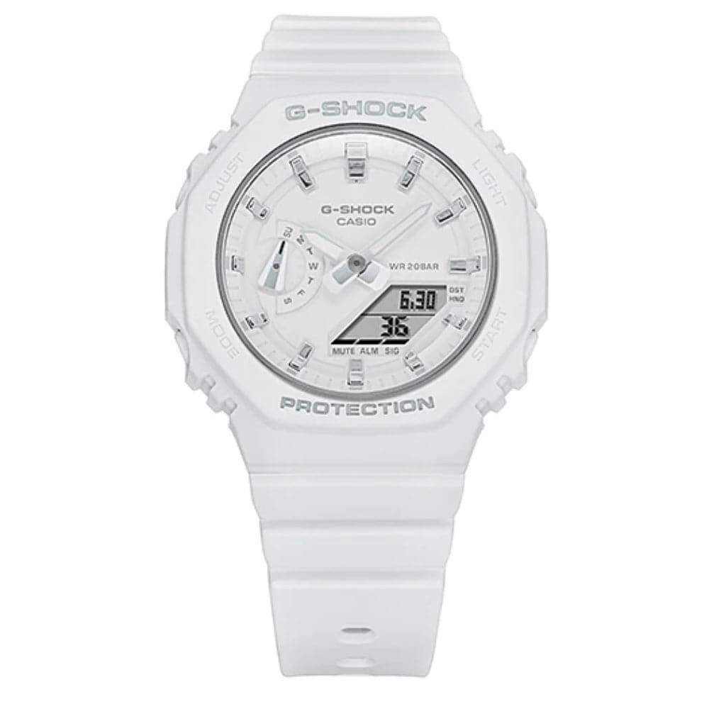 CASIO G-SHOCK GMA-S2100-7ADR-P WHITE RESIN STRAP WOMEN WATCH