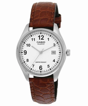 Casio MTP-1175E-7BDF Brown Leather Strap Watch for Men