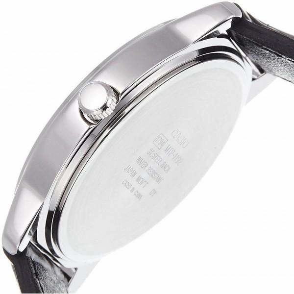 Casio MTP-1192E-1ADF Black Leather Strap Watch for Men