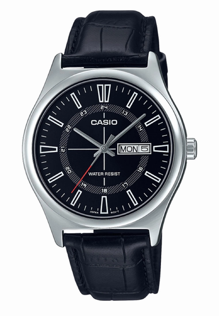 Casio MTP-V006L-1C Analog Leather Strap Watch For Men