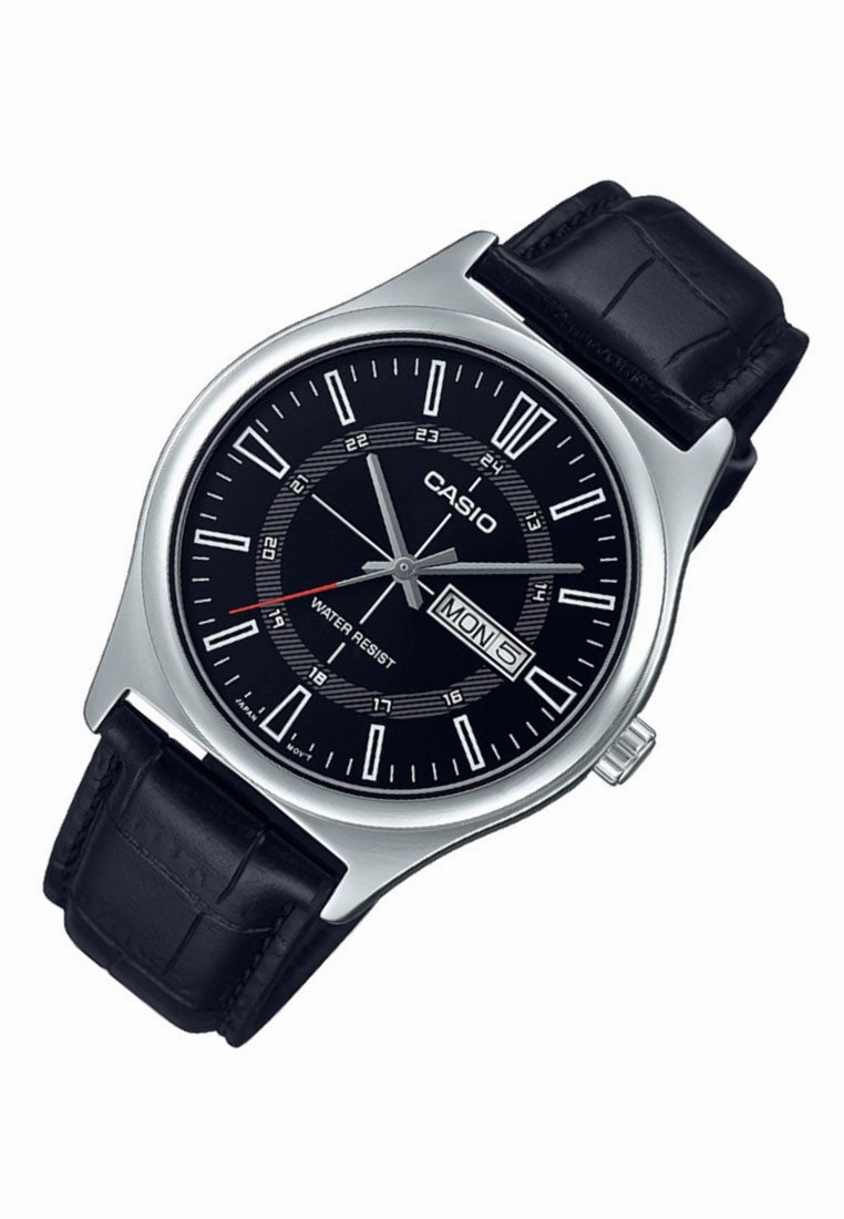 Casio MTP-V006L-1C Analog Leather Strap Watch For Men