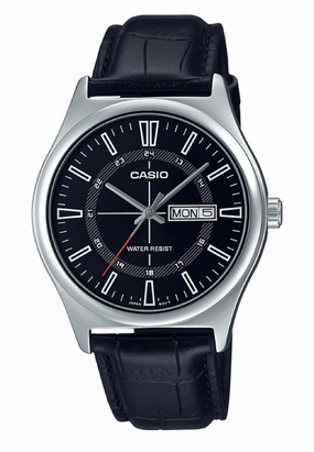 Casio MTP-V006L-1C Analog Leather Strap Watch For Men