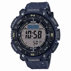 Casio PRO TREK Explorer Edition with Dual-Layer LCD and Reused Resin Band PRG340SC-2D