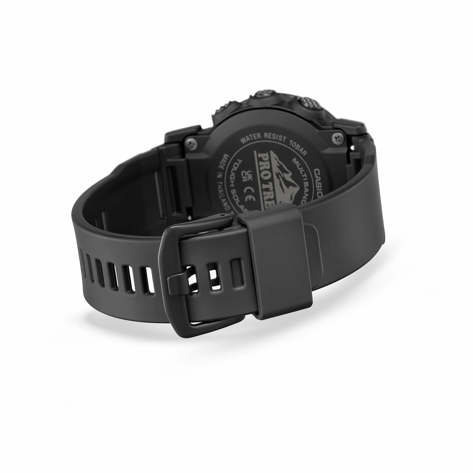 Casio Pro Trek Tough Solar Black Resin Band Watch PRW35Y-1B