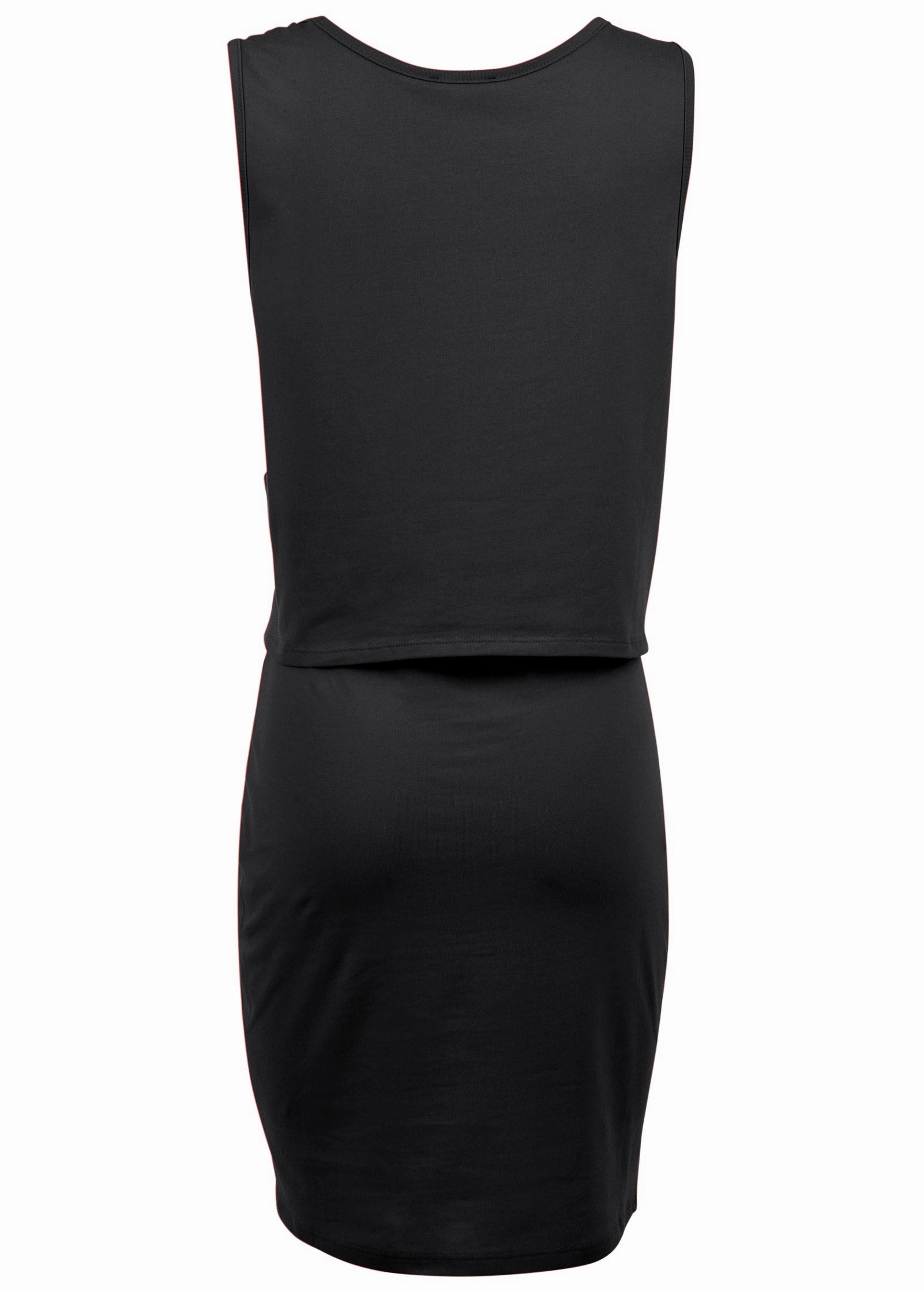 Casual Tank Dress - Black