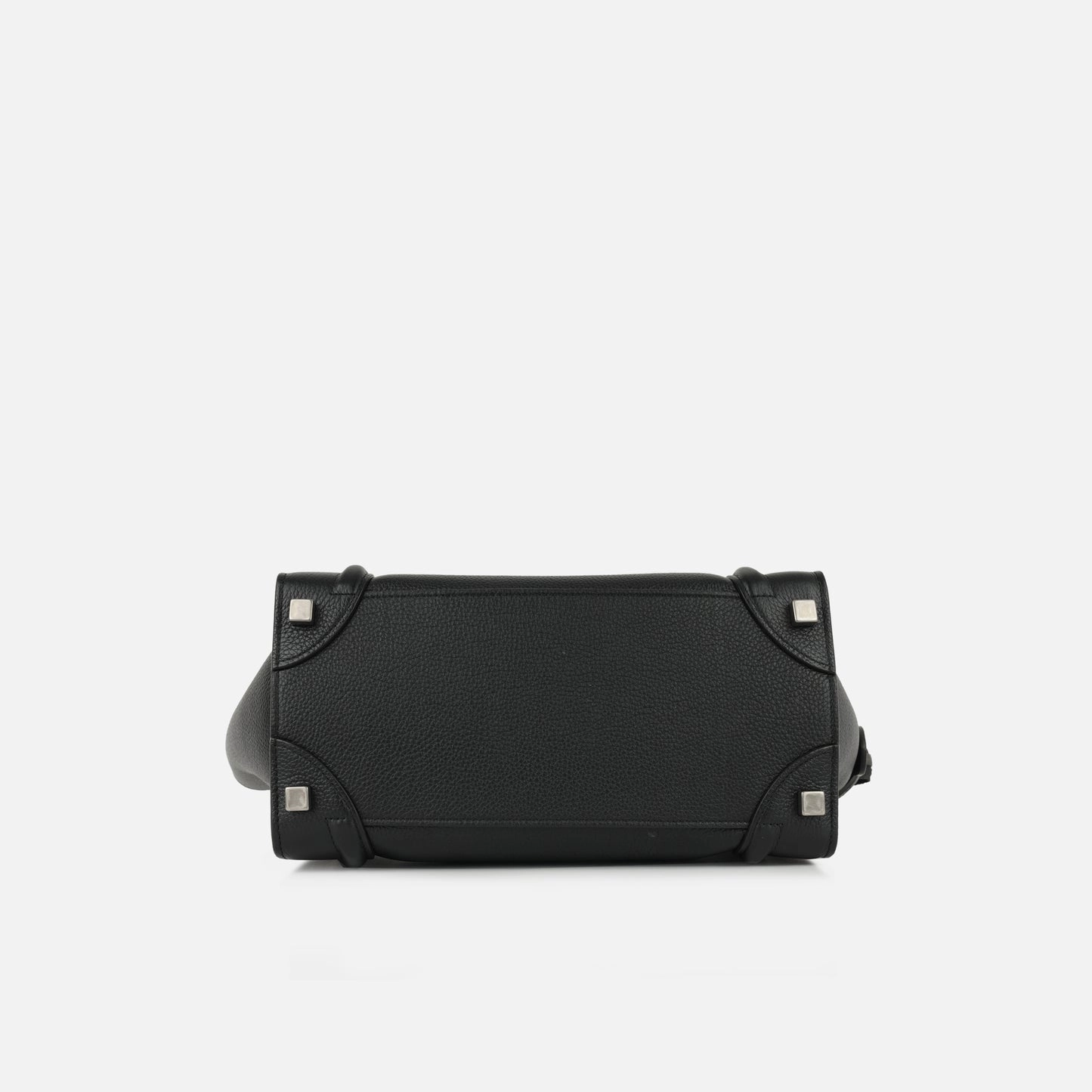 Celine Celine - Micro Luggage Tote - Black Calfskin SHW - Pre-Loved