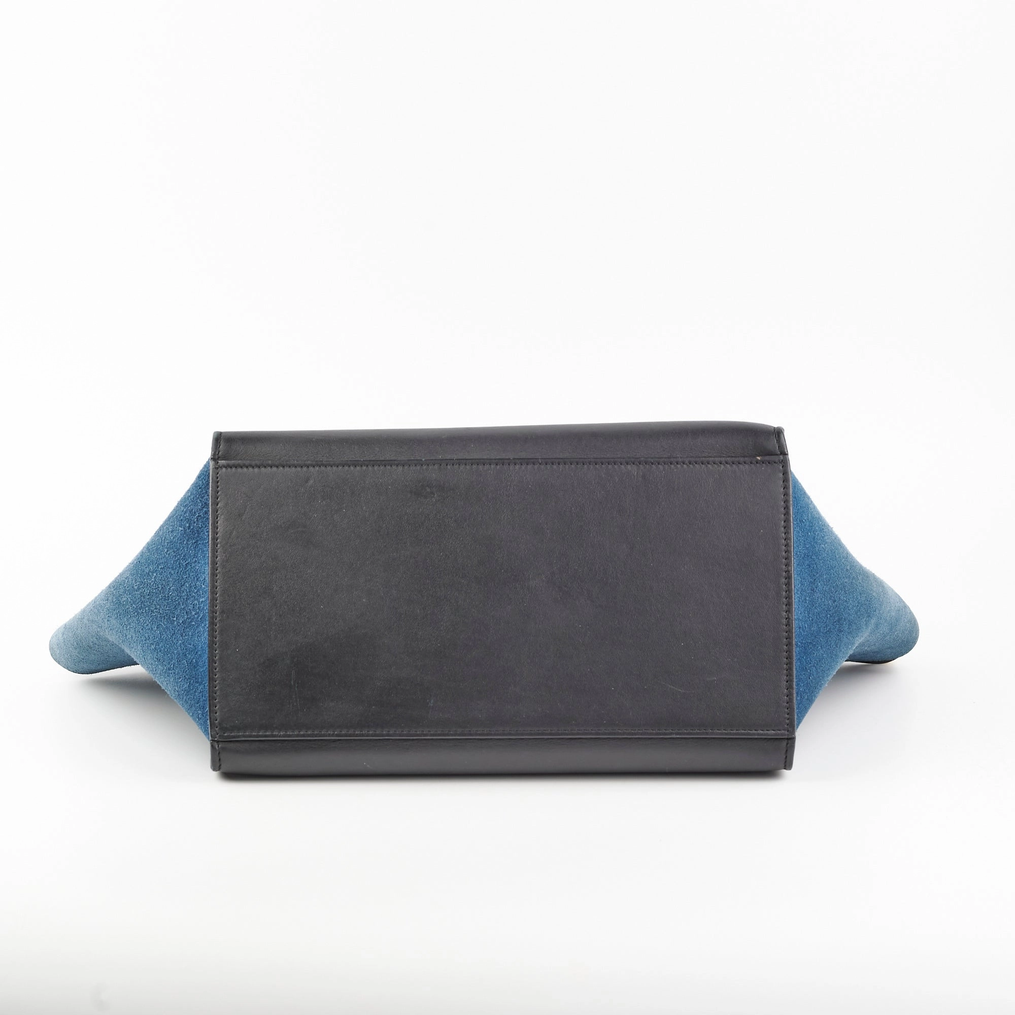 Celine Small Trapeze Blue/Black