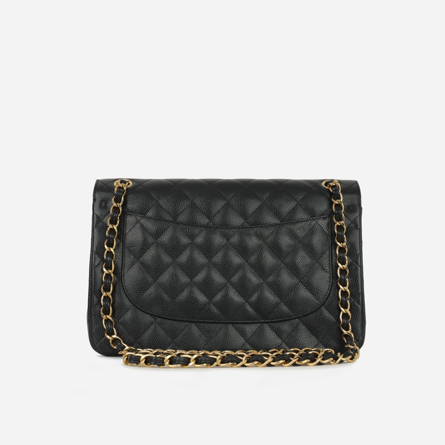 Chanel - Jumbo Classic Flap - Black Caviar GHW - 2017 - Pre-loved