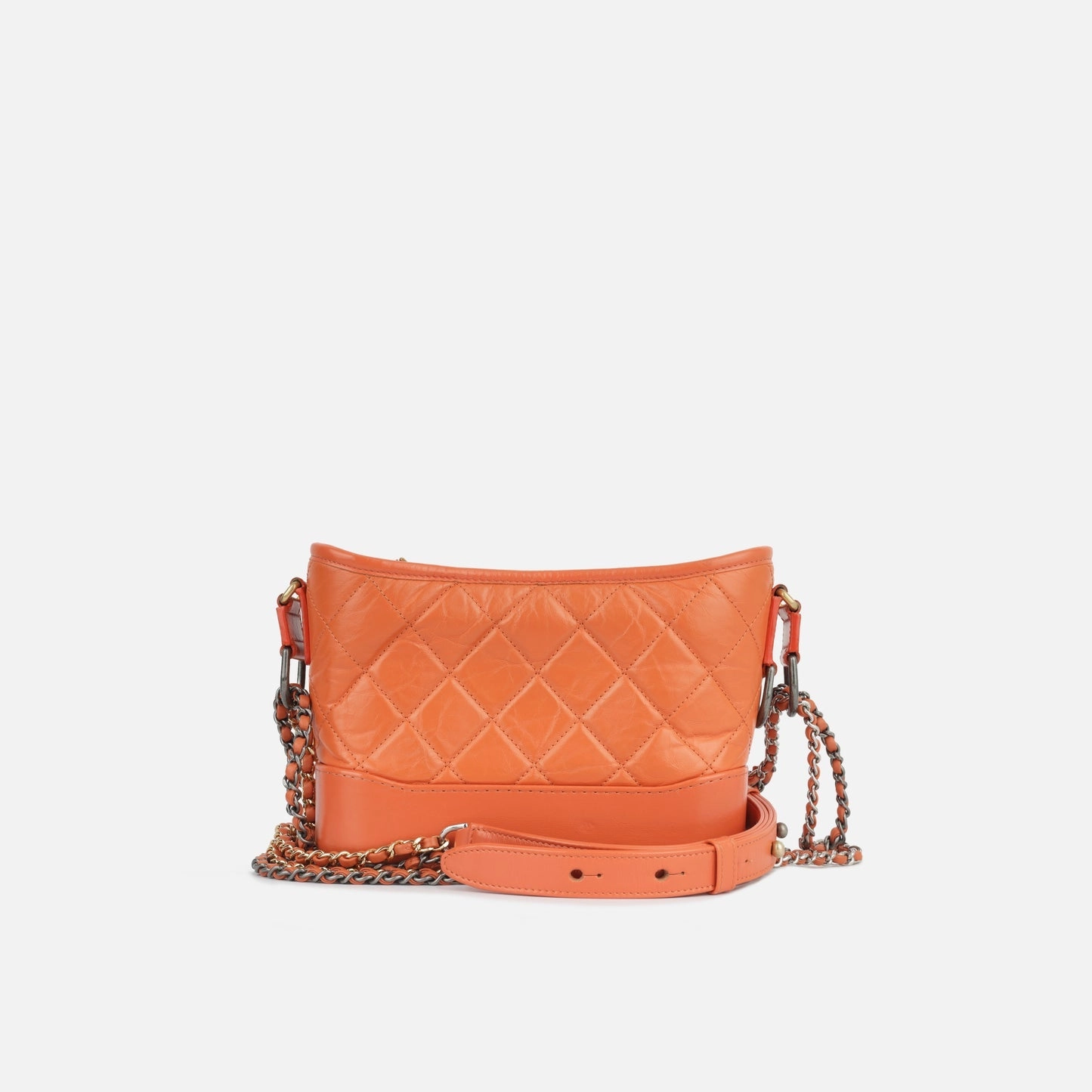 Chanel Chanel - Gabrielle Small - Orange Lambskin MHW - Pre Loved