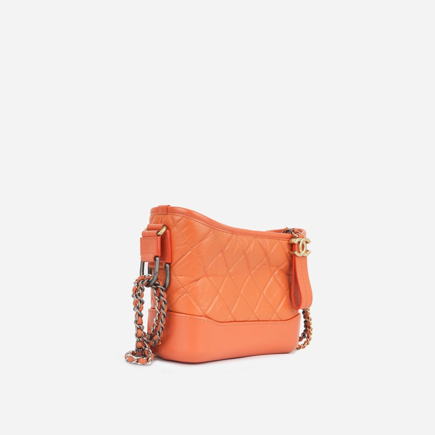 Chanel Chanel - Gabrielle Small - Orange Lambskin MHW - Pre Loved