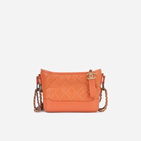 Chanel Chanel - Gabrielle Small - Orange Lambskin MHW - Pre Loved