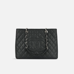 Chanel Chanel - Grand Shopping Tote - Black Caviar SHW - 2012 - Pre-Loved