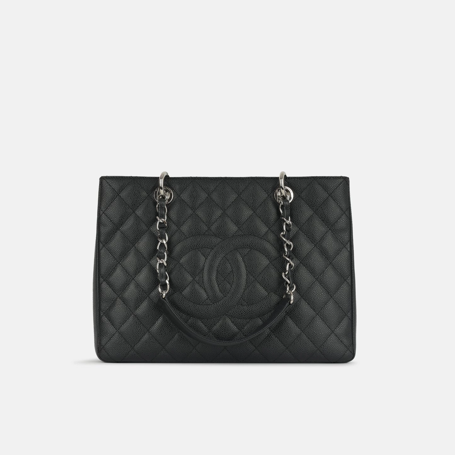 Chanel Chanel - Grand Shopping Tote - Black Caviar SHW - 2012 - Pre-Loved