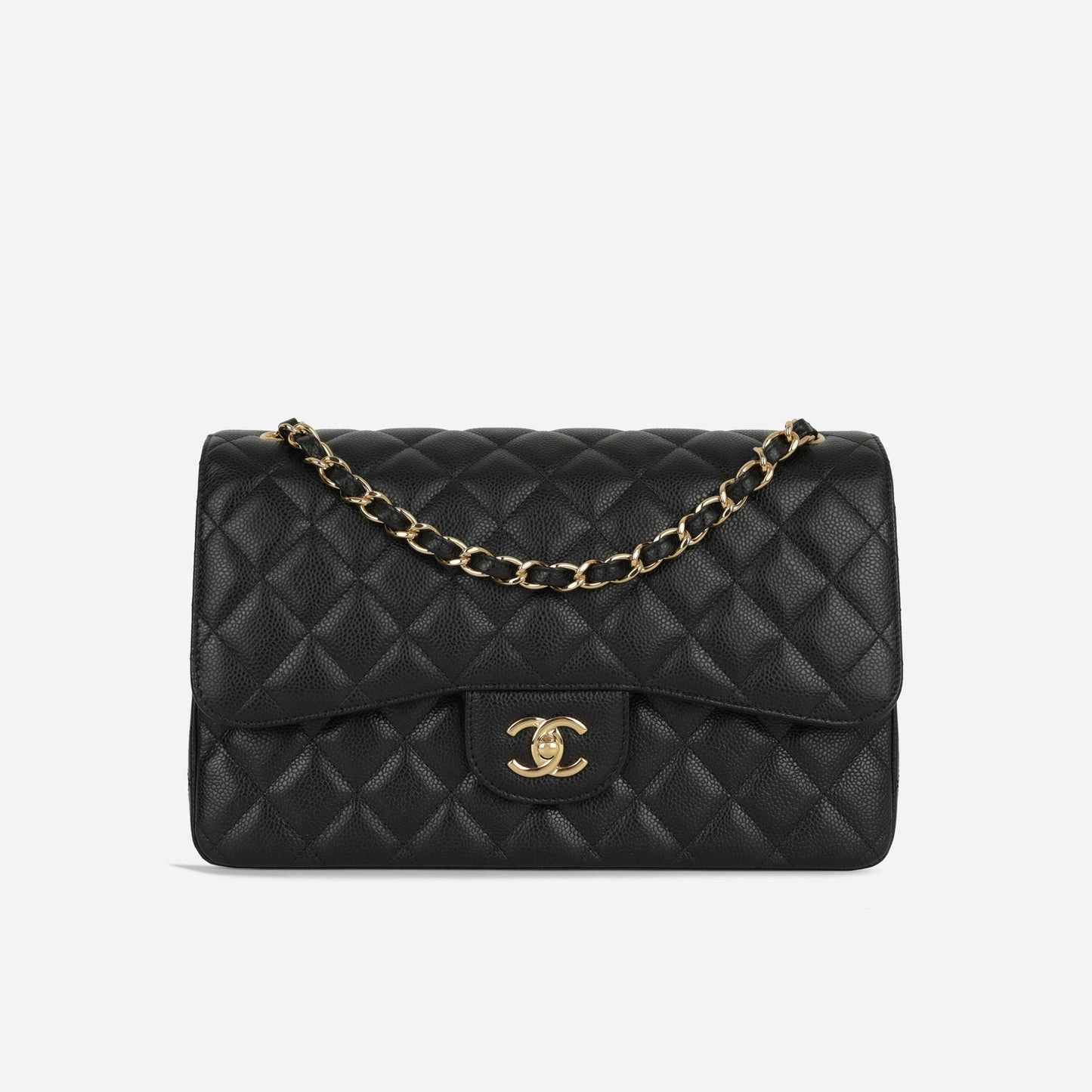 Chanel Chanel - Jumbo Classic Flap - Black Caviar GHW - 2020 - Pre-loved